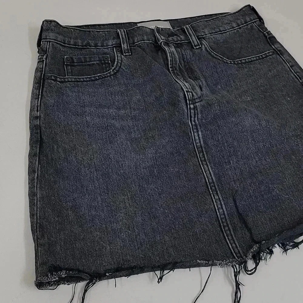 Everlane The Denim Skirt Jean mini washed black - Picture 4 of 12